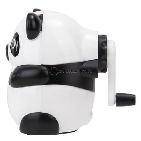Deli Rautan Meja School Rotary Sharpener Panda E0518 Office Stationery