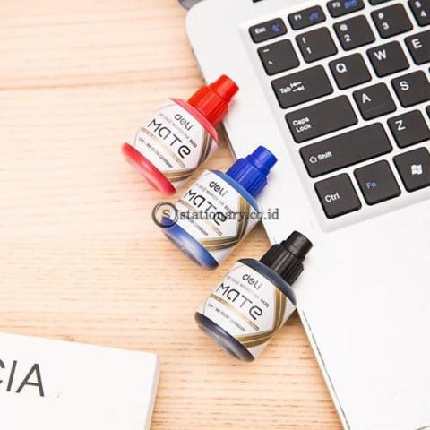 Deli Refill Tinta Whiteboard Marker 12Ml Hitam Es630 Office Stationery