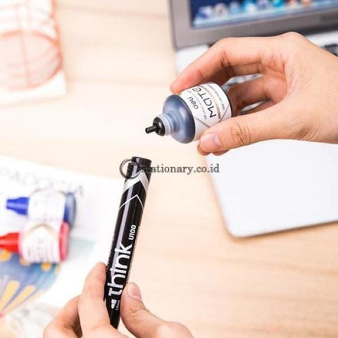 Deli Refill Tinta Whiteboard Marker 12Ml Hitam Es630 Office Stationery