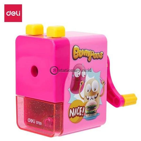 Deli School Rotary Sharpener Rautan Meja E0739 Office Stationery