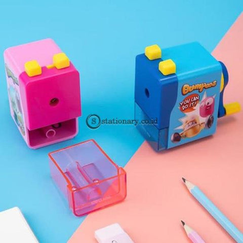 Deli School Rotary Sharpener Rautan Meja E0739 Office Stationery