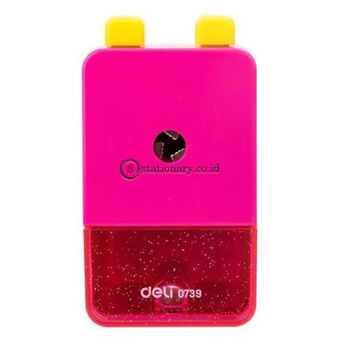 Deli School Rotary Sharpener Rautan Meja E0739 Office Stationery
