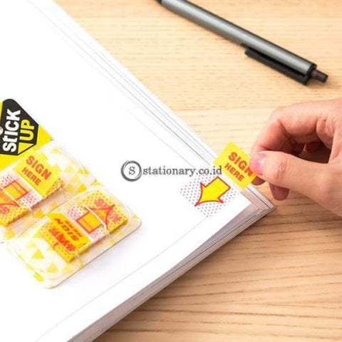 Deli Sign Here Index Tab Asst. Uk 45Mm X 25Mm Ea10101 Office Stationery