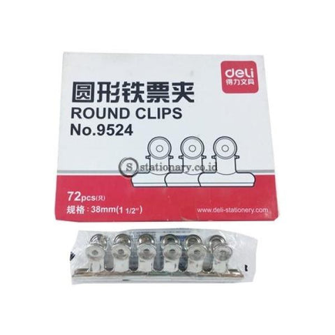 Deli Spring Clip 38Mm 9524 Office Stationery