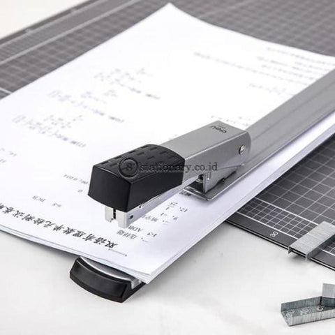 Deli Stapler Long Reach Metal 25 Sheets E0334 Office Equipment