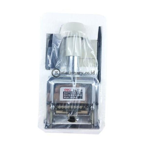 Deli Stempel Auto Numbering Machine 8 Digit E7508 Office Stationery
