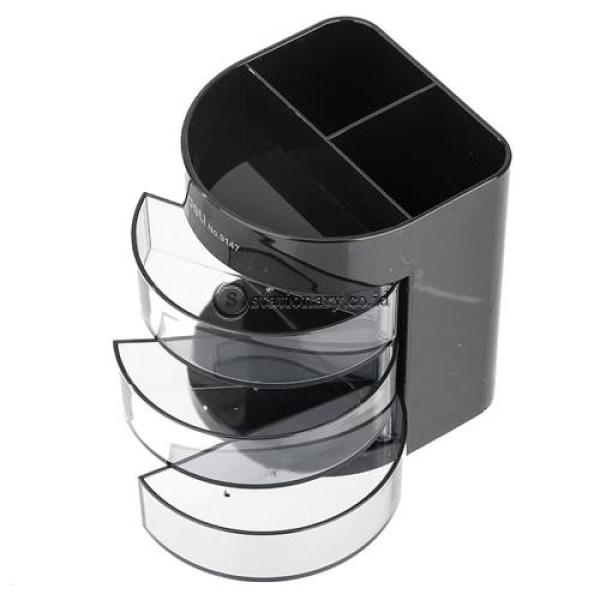 Deli Tempat Pensil Desk Set Organizer 6 Compartment E9147 Office Stationery