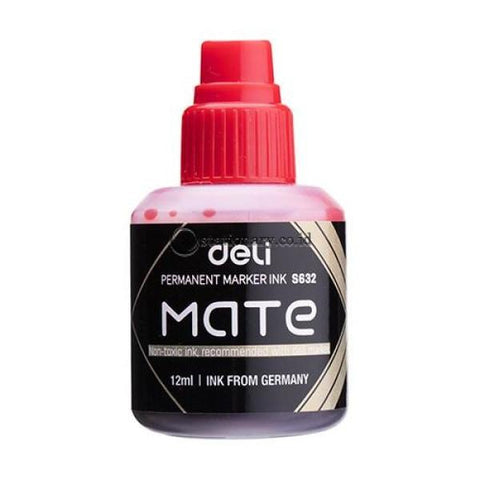 Deli Tinta Permanent Marker Ink 12Ml Es632 Office Stationery