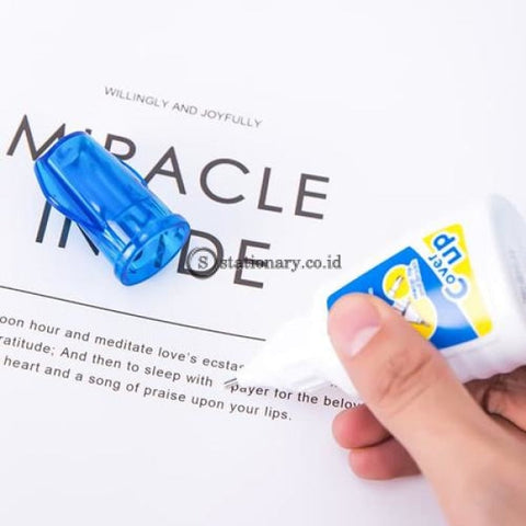 Deli Tip Ex Correction Tape Metal And Brush Applicator 18Ml Eh10310 Office Stationery