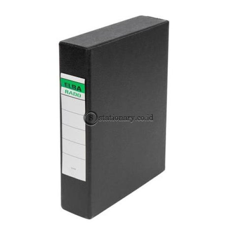 Elba Document Portfolio A4 6Cm Black #e31416 Office Stationery