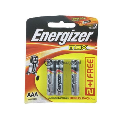Energizer Baterai Max 2+1 Aaa Office Stationery
