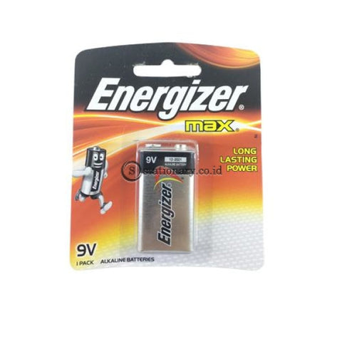 Energizer Baterai Max Alkaline 9 Volt Office Stationery