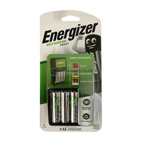 Energizer Recharge Maxi 4AA 2000 mAH #CHVCM4