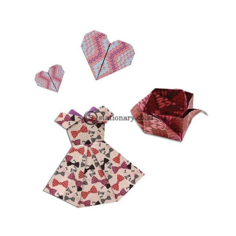 Faber Castell Kertas Origami Washi Paper Knitting Pattern 15 x 15cm