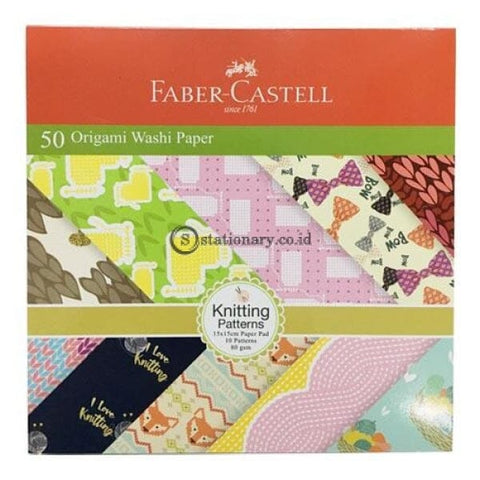 Faber Castell Kertas Origami Washi Paper 15 X 15Cm Office Stationery