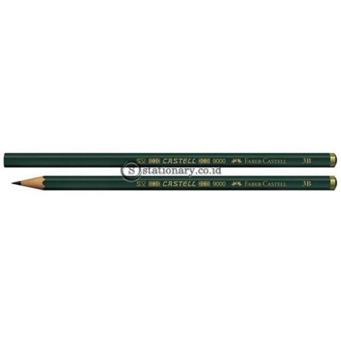 Faber Castell Pensil Kayu 9000 3B Office Stationery