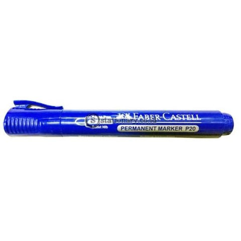 Faber Castellpermanent Marker P-20 Biru Office Stationery