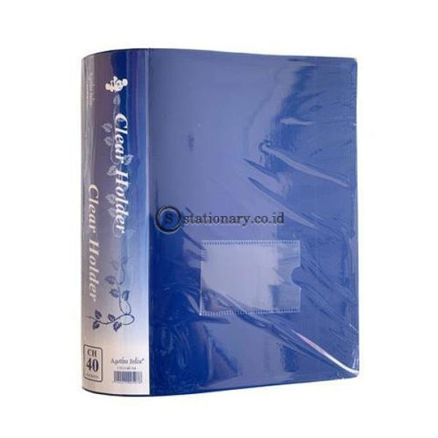 Felix Clear Holder Album A4 40 Pocket Office Stationery