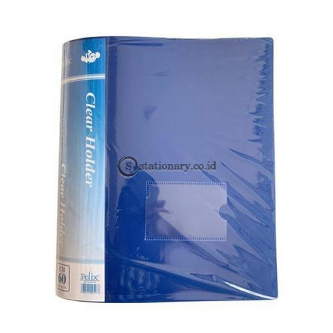 Felix Clear Holder Album A4 60 Pocket Office Stationery