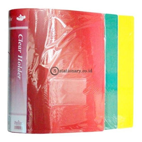 Felix Clear Holder Album Folio 20 Pocket Office Stationery