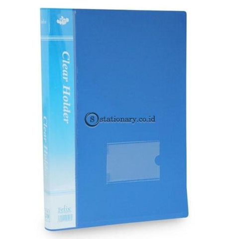 Felix Clear Holder Album Folio 20 Pocket Office Stationery