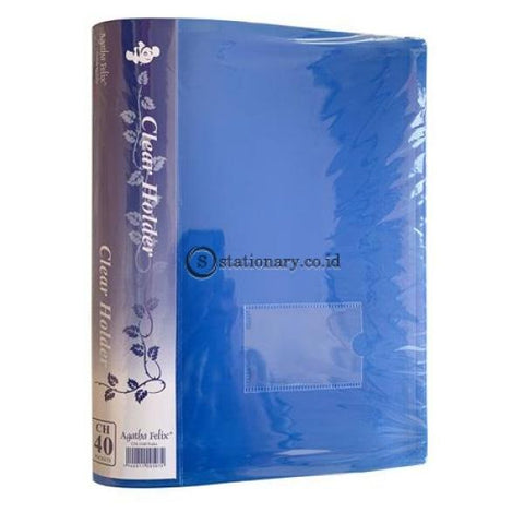 Felix Clear Holder Album Folio 40 Pocket Office Stationery
