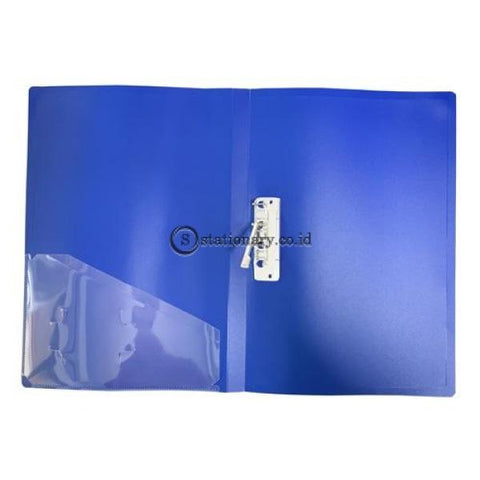 Felix Map Clip File Jepit Folio Biru Office Stationery
