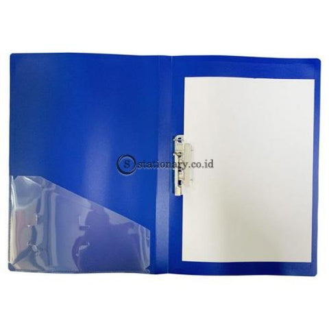 Felix Map Clip File Jepit Folio Biru Office Stationery