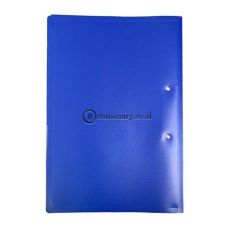 Felix Map Clip File Jepit Folio Biru Office Stationery