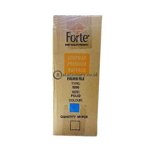 Forte Map Stopmap Premium Folio Biru (50Pcs) Type 5200-B-01 Office Stationery