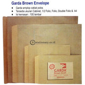 Garda Amplop Coklat A4 Office Stationery