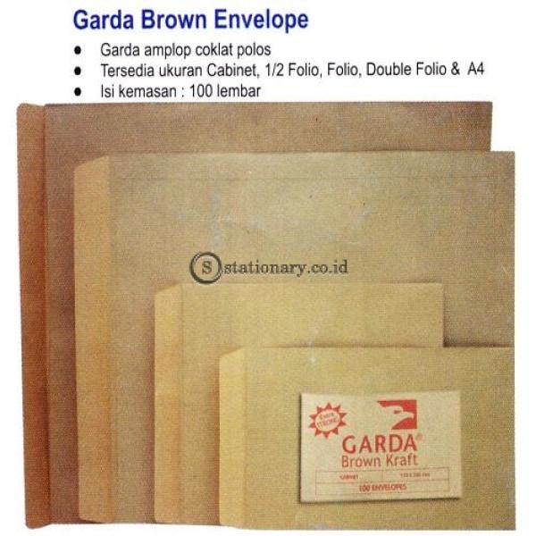 Garda Amplop Coklat Map Office Stationery