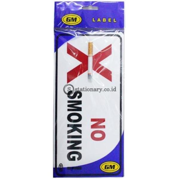 Gm Label Sign Akrilik (3D) 3 Dimensi No Smoking Lm-073D Office Stationery