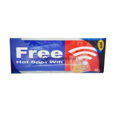 Gm Label Sign Akrilik (B) Free Wifi Warna Lb412 Office Stationery