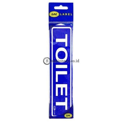 Gm Label Sign Akrilik (K) Toilet Warna Lk252C Office Stationery Digital & Display