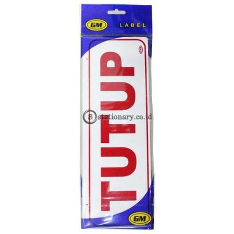 Gm Label Sign Akrilik (M) Buka Tutup (Close Open) Lm-02 Office Stationery