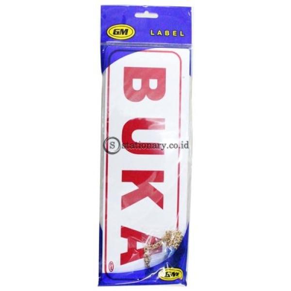Gm Label Sign Akrilik (M) Buka Tutup (Close Open) Lm-02 Office Stationery