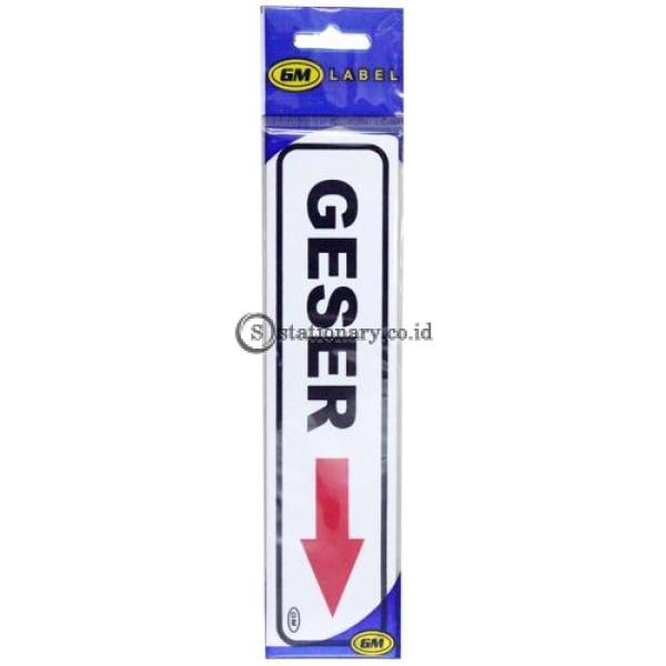 Gm Label Stiker (K) Geser Panah Kanan 5X20Cm Office Stationery