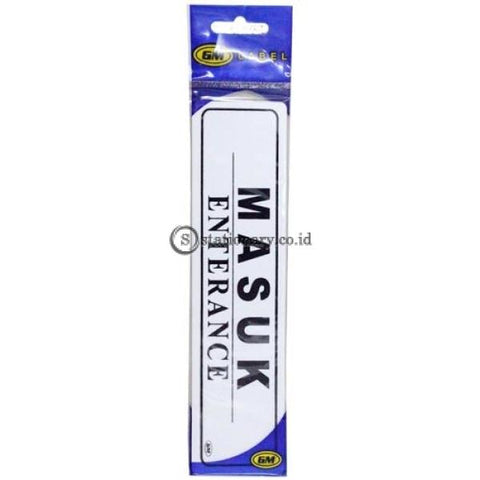 Gm Label Stiker (K) Masuk Lk-18 Office Stationery