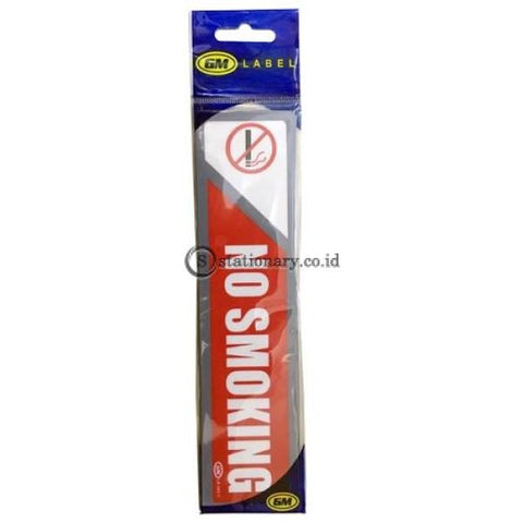 Gm Label Stiker (K) No Smoking Warna Lk243C Digital & Display