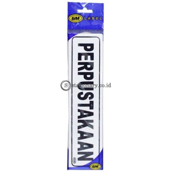 Gm Label Stiker (K) Perpustakaan Office Stationery