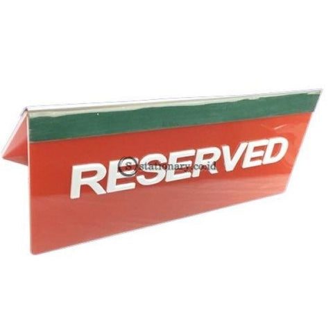 Gm Sign Table Reserved Ts605 Office Stationery Digital & Display