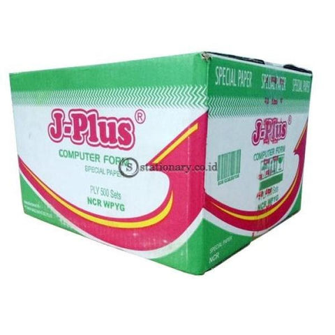 J-Plus Continuous Form Ncr Warna 14 7/8 Inch X 11 4Ply B4 Office Stationery