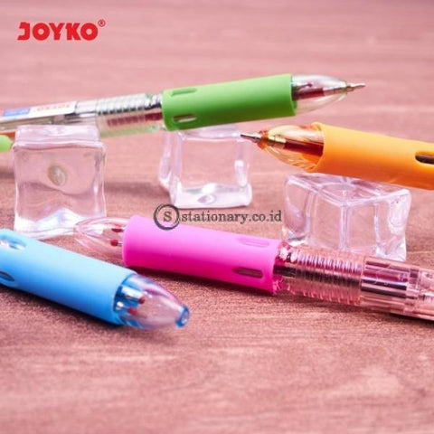 Joyko Ballpoint 2 Warna Dwico 0.7mm (Warna Tinta Hitam dan Merah) BP-287