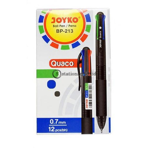 Joyko Ballpoint 4 warna Quaco 0.7mm BP-213