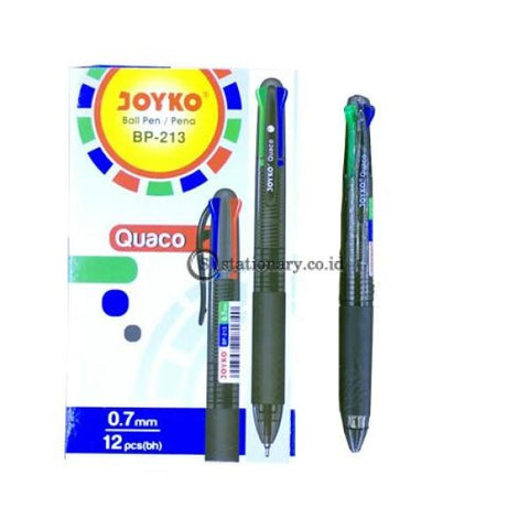 Joyko Ballpoint 4 warna Quaco 0.7mm BP-213