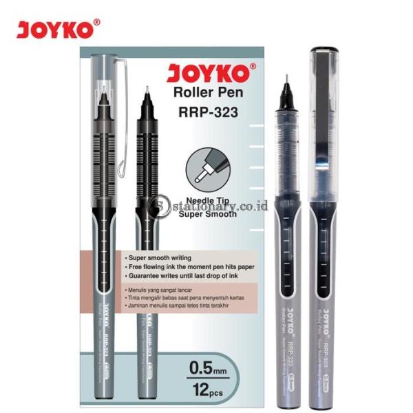 Joyko Ballpoint Gel Pen Roller Pen 0.5mm RRP-323 Black