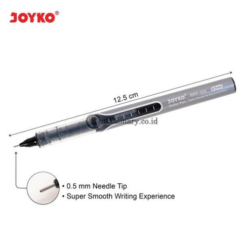 Joyko Ballpoint Gel Pen Roller Pen 0.5mm RRP-323 Black