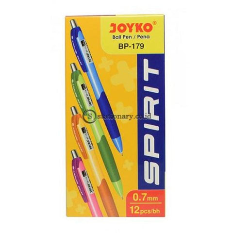 Joyko Ballpoint Spirit Bp-179 Black Office Stationery