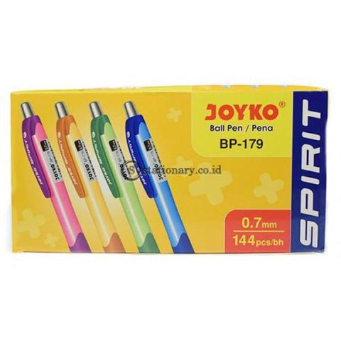 Joyko Ballpoint Spirit Bp-179 Black Office Stationery
